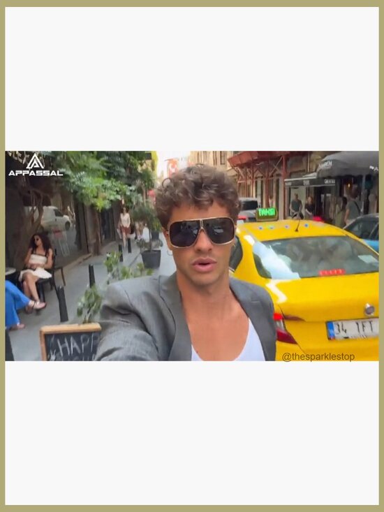 Retro Aviator Sunglasses Oversized Square Metal Frame UV400 Protection main image 4